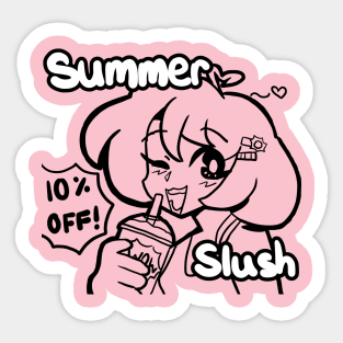 Summer Slush Sticker